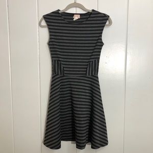 Love...Ady Striped Skater Dress